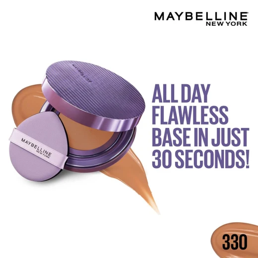 Maybelline Super Stay Matte Max Cushion Foundation, Shade 330, SPF 30,11g - Maybelline - Image 3