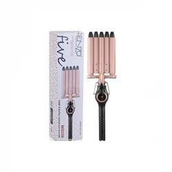 Enzo Iron Ceramic Five Barrel Hair Waver Styling Fair Curly Hair Curler En-1970