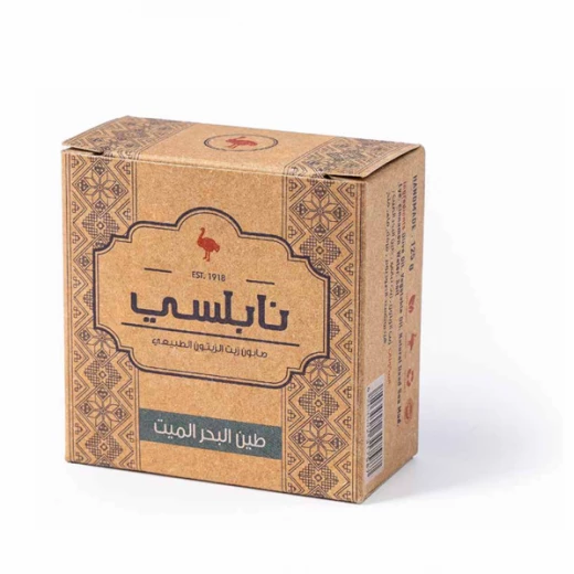 صابونة النعامة الفاخرة بطين البحر الميت, صابون طبيعي غني بالمعادن لتنظيف عميق وتجديد البشرة, مناسب للبشرة الدهنية والمعرضة لحب الشباب, 125 جم من نابلسي صابونة النعامة الفاخرة بطين البحر الميت, صابون طبيعي غني بالمعادن لتنظيف عميق وتجديد البشرة, مناسب للبشرة الدهنية والمعرضة لحب الشباب, 125 جم من نابلسي