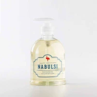 Al-Naama Nabulsi Liquid Soap, 400 ml, Natural Olive Oil Cleanser for Soft & Healthy Skin