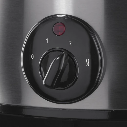 قدر طبخ بطيء Russell Hobbs بسعة كبيرة، 3 مستويات حرارة، منخفض وعالٍ والحفاظ على السخونة، وعاء سيراميك قابل للإزالة، طبخ بطيء فعال لتحضير وجبات شهية للعائلة - راسل هوبز - Image 3