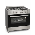 Extra 90cm Gas Cooker Sliver| Full Safety & XXL Oven - Extra