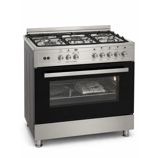 Extra 90cm Gas Cooker Sliver| Full Safety & XXL Oven Extra 90cm Gas Cooker Sliver| Full Safety & XXL Oven