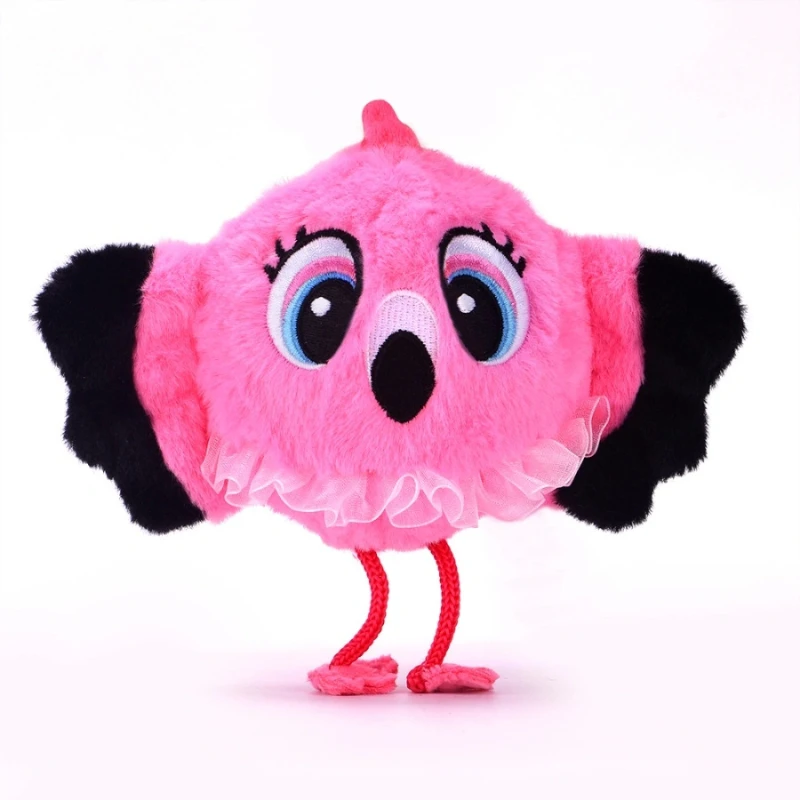 Bouncibles Mimi Pink Flamingo Plush Toy 8cm - Premium Soft Character Toy with Unique Personalised Details Inspiring Creativity & Fun - Bouncibles