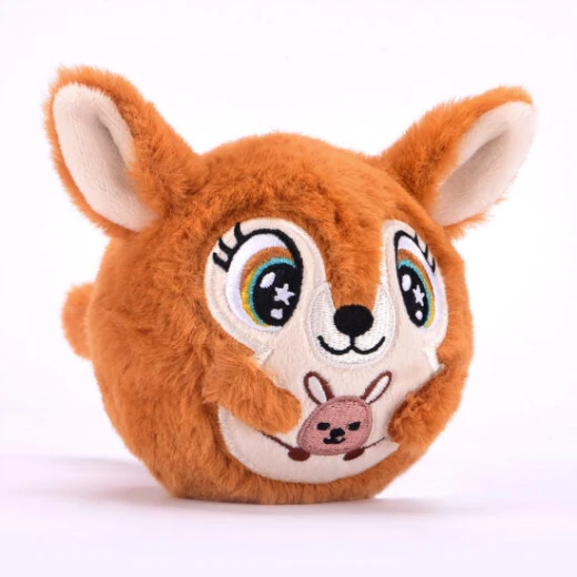 Bouncibles Jumpi Brown Kangaroo Plush Toy 8cm - Premium Soft Character Toy with Unique Personalised Details Inspiring Active Play & Fun Bouncibles Jumpi Brown Kangaroo Plush Toy 8cm - Premium Soft Character Toy with Unique Personalised Details Inspiring Active Play & Fun