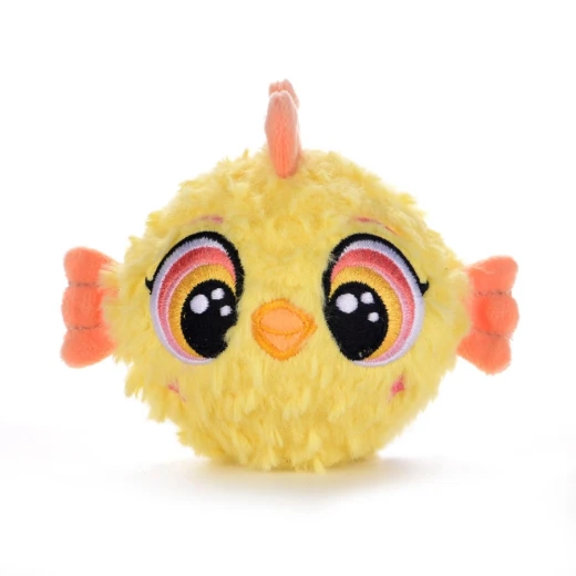 Bouncibles Leo Yellow Chick Plush Toy 8cm - Premium Soft Character Toy with Unique Personalised Details Spreading Joy & Sunny Smiles Bouncibles Leo Yellow Chick Plush Toy 8cm - Premium Soft Character Toy with Unique Personalised Details Spreading Joy & Sunny Smiles