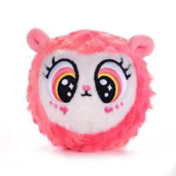 Bouncibles Hazel Pink Hedgehog Plush Toy 8cm - Premium Soft Character Toy with Unique Personalised Details Inspiring Bravery & Adventure