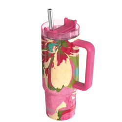 QUOKKA THERMAL SS MUG STREAM PINK FLAMBÉ L 950 ML