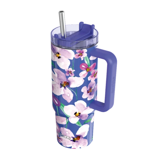 كوب كوا الحراري ستانلس ستيل ستريم دسك 950 مل - mug حافظ للحرارة مع مقبض وغطاء متعدد الوظائف وخالٍ من BPA كوب كوا الحراري ستانلس ستيل ستريم دسك 950 مل - mug حافظ للحرارة مع مقبض وغطاء متعدد الوظائف وخالٍ من BPA