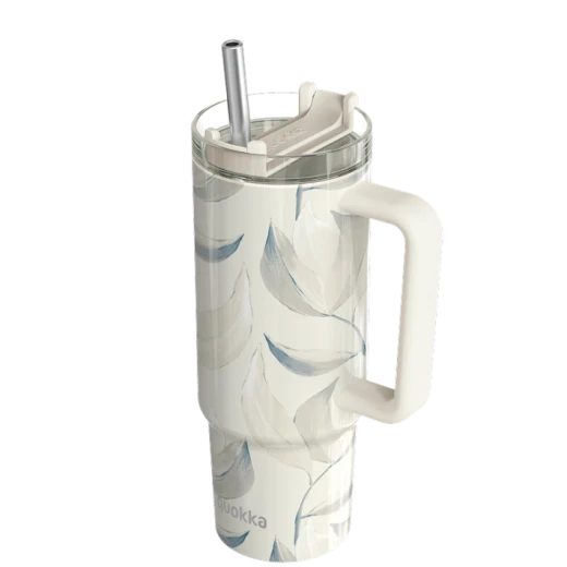 QUOKKA THERMAL SS MUG STREAM COTTON L 950 ML QUOKKA THERMAL SS MUG STREAM COTTON L 950 ML
