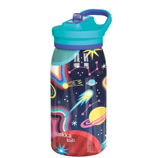 QUOKKA KIDS THERMAL SS SIPPER BOTTLE POP SPACE 445 ML QUOKKA KIDS THERMAL SS SIPPER BOTTLE POP SPACE 445 ML