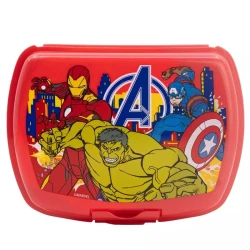 Urban Avengers Bombers Sandwich Maker Lunch Box - Large Durable Kids Snack Container for School & Outings