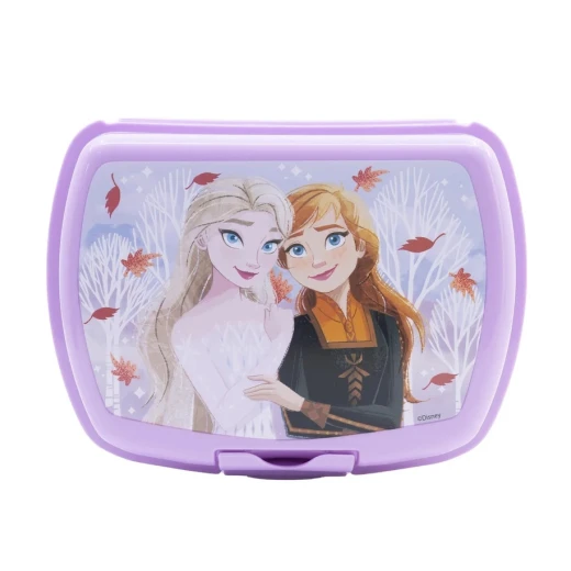Stor Frozen Autumn Leaves Urban Sandwich Box - Large Durable Kids Snack Container, Drop-Resistant & BPA-Free Stor Frozen Autumn Leaves Urban Sandwich Box - Large Durable Kids Snack Container, Drop-Resistant & BPA-Free