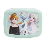 Stor Frozen BentoPro Sandwich Box - Durable Single-Compartment Kids Lunch Box, Impact-Resistant & BPA-Free Snack Container - Stor