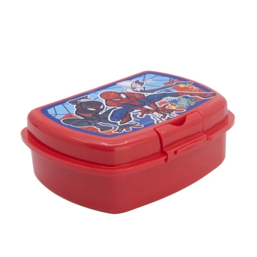 Urban Spiderman "Mob Rules" Sandwich Box - Durable Kids Snack Container for School & Outings, BPA-Free - Stor - Image 2