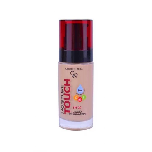 كريم أساس سائل مويستشر تاتش، SPF 20، رقم 102 - جولدن روز - Image 2