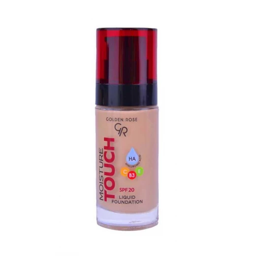 Golden rose Moisture Touch Liquid Foundation SPF 20 Nr.106 - Golden rose - Image 2