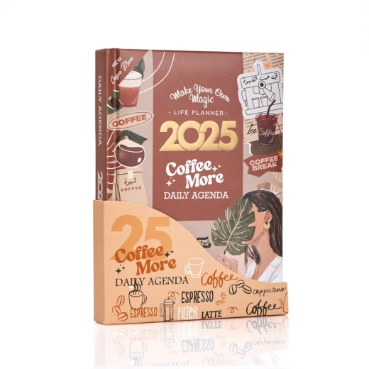 أجندة 2025 - قهوة مور من مفكرة - مفكرة - Image 2