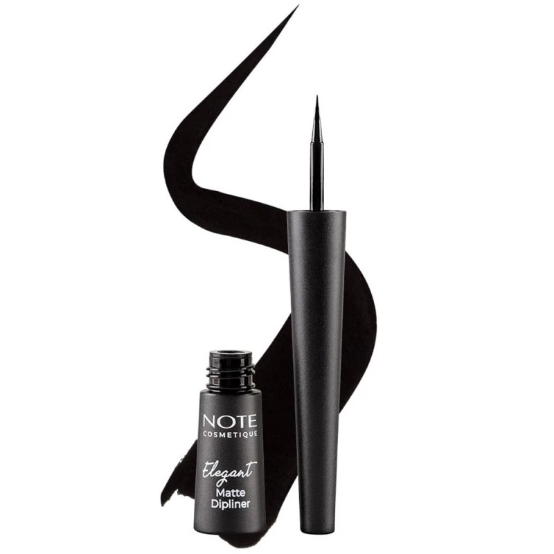 Note Cosmetique Elegant Matte Dipliner 01 Black - Note
