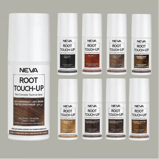 Neva Root Touch Up Spray, Light Brown Color, 75 Ml - Neva - Image 4