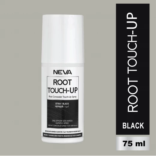 Neva Root Touch Up Spray, Black Color, 75 Ml Neva Root Touch Up Spray, Black Color, 75 Ml