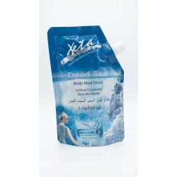Natural Dead Sea Body Mud Mask 500g, mineral-rich body mask that helps deeply cleanse skin, remove impurities and dead skin cells for smoother skin