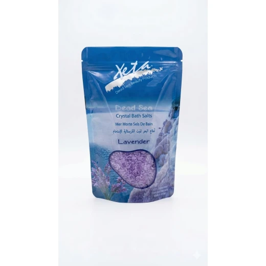 Dead Sea Salts Lavender 250g – Natural Lavender Bath Salts for a Relaxing, Refreshing & Spa-Like Experience - Cosmofarma - Image 2
