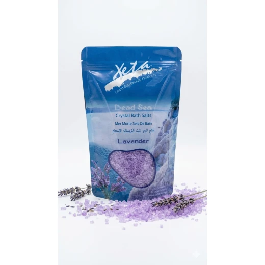 Dead Sea Salts Lavender 250g – Natural Lavender Bath Salts for a Relaxing, Refreshing & Spa-Like Experience Dead Sea Salts Lavender 250g – Natural Lavender Bath Salts for a Relaxing, Refreshing & Spa-Like Experience