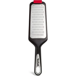 Tefal Ingenio Grater, Black, with Double Sharp Blades, Non-slip Base and Protective Cap - Safety, Efficiency and Stability on Grating