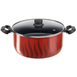 Tefal  Tempo Flame Pot, Glass Lid, 30Cm