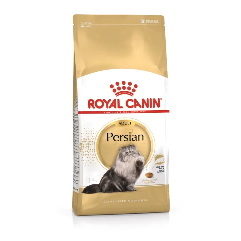 Royal Canin Persian Adult Dry Cat Food 400g, Complete and Balanced Nutrition Specially Formulated for Persian Cats, Supports Coat Health and Digestion While Meeting Daily Nutritional Needs - Royal Canin