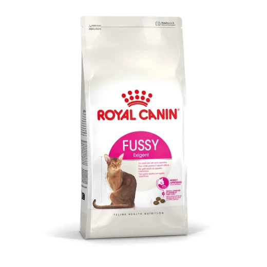 Royal Canin Fussy Adult Dry Cat Food 4kg, Complete and Balanced Nutrition Specially Formulated for Fussy Adult Cats, Features Highly Palatable Kibble to Help Encourage Food Intake and Meet Daily Nutritional Needs Royal Canin Fussy Adult Dry Cat Food 4kg, Complete and Balanced Nutrition Specially Formulated for Fussy Adult Cats, Features Highly Palatable Kibble to Help Encourage Food Intake and Meet Daily Nutritional Needs