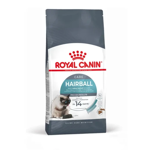 Royal Canin Hairball Care Adult Dry Cat Food 4kg, Complete and Balanced Nutrition Specially Formulated for Adult Cats Prone to Hairballs, Helps Support Hair Passage Through the Digestive Tract, Reduce Hairball Build-Up and Promote Healthy Digestion