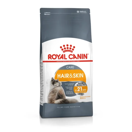 Royal Canin Hair & Skin Care Dry Cat Food 2kg, Complete and Balanced Nutrition Enriched with Essential Nutrients to Help Maintain Healthy Skin and Promote a Shiny, Soft and Healthy Coat Royal Canin Hair & Skin Care Dry Cat Food 2kg, Complete and Balanced Nutrition Enriched with Essential Nutrients to Help Maintain Healthy Skin and Promote a Shiny, Soft and Healthy Coat