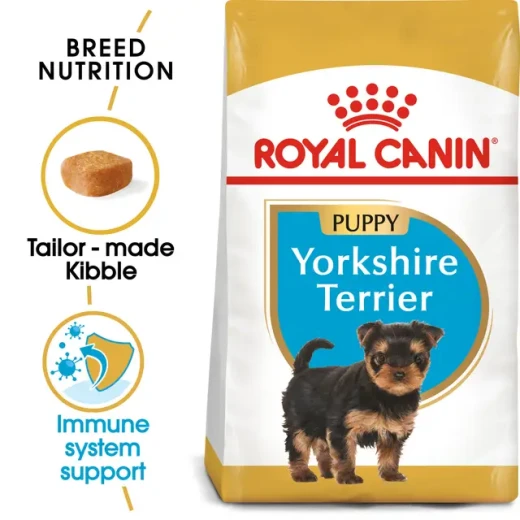 Royal Canin Yorkshire Terrier Puppy Dry Dog Food, Complete and Balanced Nutrition for Healthy Growth, Immune Support, and Skin and Coat Health, Specially Formulated for Yorkshire Terrier Puppies Up to 10 Months Old, 1.5 kg - Royal Canin - Image 2