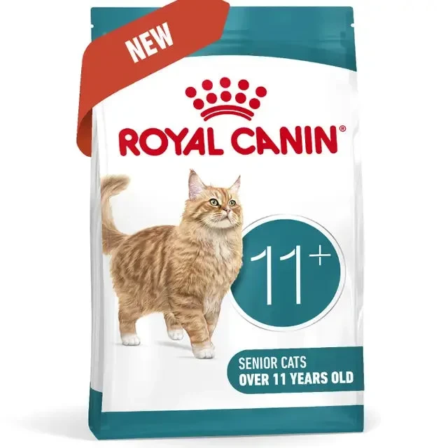 Royal Canin Ageing 11+ Dry Cat Food, Specially Formulated for Senior Cats Aged 11 Years and Above, Balanced Nutrition to Support Overall Health, Vitality, Joint and Kidney Health, 2 kg - Royal Canin