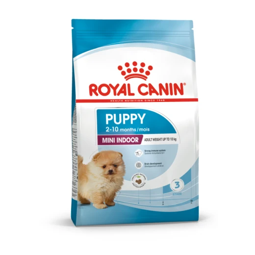 Royal Canin Mini Indoor Puppy Dry Dog Food, Complete and Balanced Nutrition for Small Breed Puppies Living Indoors, Supports Healthy Growth and Digestive Health and Helps Reduce Stool Odor, Suitable for Puppies Up to 10 Months Old, 1.5 kg Royal Canin Mini Indoor Puppy Dry Dog Food, Complete and Balanced Nutrition for Small Breed Puppies Living Indoors, Supports Healthy Growth and Digestive Health and Helps Reduce Stool Odor, Suitable for Puppies Up to 10 Months Old, 1.5 kg