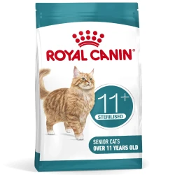 Royal Canin Ageing Sterilised 11+ Senior Dry Cat Food 2kg, Complete and Balanced Nutrition Specially Formulated for Neutered Cats Aged 11 Years and Older, Helps Support Vitality, Kidney and Joint Health, Maintain Ideal Weight and Meet Senior Cats’ Nutriti