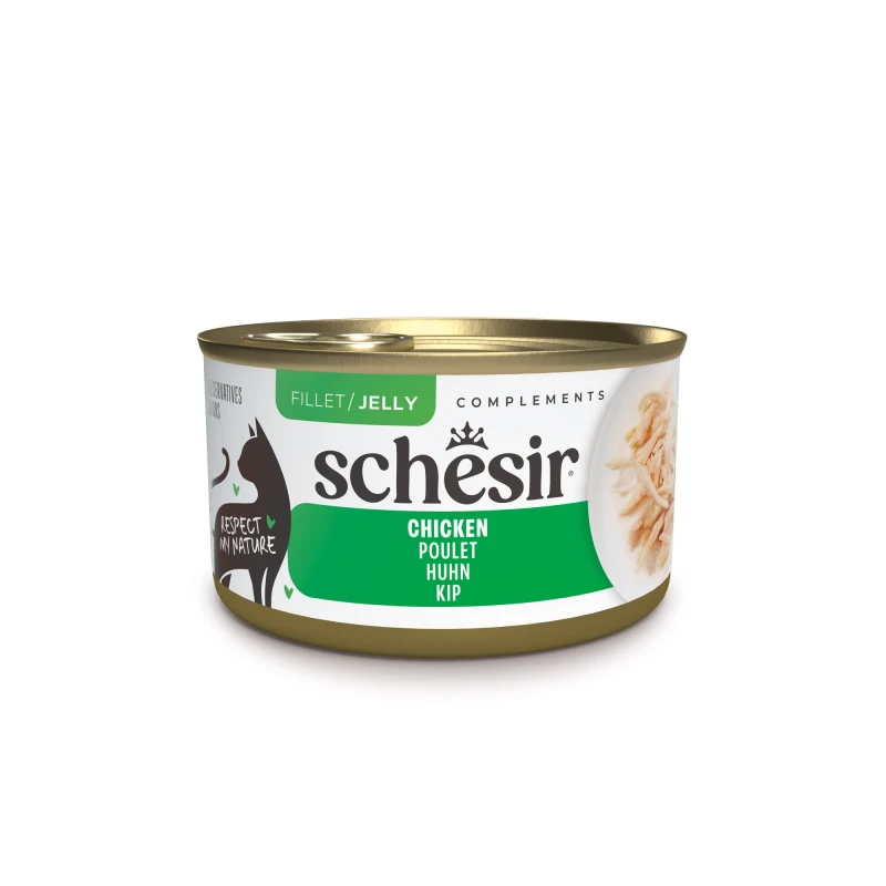 Schesir Complements Wet Cat Chicken in Jelly Can 70g - SCHESIR