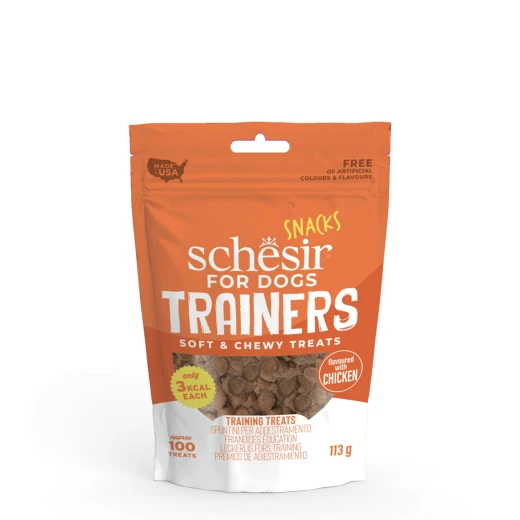 SCHESIR FOR DOG SNACK POUCH TRAINING SOFT&CHEWY CHICKEN 113G 100PC-N SCHESIR FOR DOG SNACK POUCH TRAINING SOFT&CHEWY CHICKEN 113G 100PC-N
