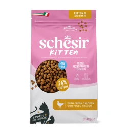 SCHESIR DRY CAT KITTEN CHICKEN 1,5KG