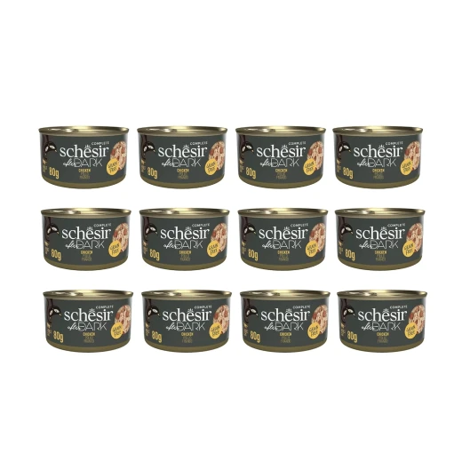 SCHESIR AFTER DARK WHOLEFOOD CAT CAN CHICKEN 80G