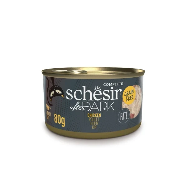 SCHESIR AFTER DARK PATE CAT CAN CHICKEN 80G - SCHESIR