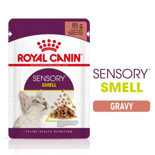 Royal Canin Sensory Smell Adult Wet Cat Food in Gravy 85g, Complete and Balanced Nutrition Designed to Stimulate Cats’ Sense of Smell with an Appealing Aroma, Enhances the Feeding Experience and Helps Meet Daily Nutritional Needs - Royal Canin - Image 2