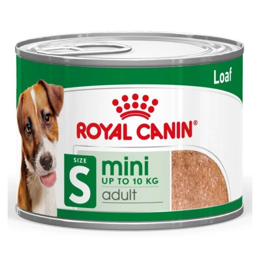 Royal Canin Mini Adult Loaf Wet Dog Food 195g | Highly Palatable Soft Loaf Supporting Digestive Health, Ideal Weight & Vitality for Small Breeds Royal Canin Mini Adult Loaf Wet Dog Food 195g | Highly Palatable Soft Loaf Supporting Digestive Health, Ideal Weight & Vitality for Small Breeds
