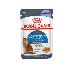 Royal Canin Light Weight Care Wet Cat Food in Jelly 85g, Complete and Balanced Nutrition Formulated to Help Manage Weight, Maintain Muscle Mass and Support Overall Feline Health