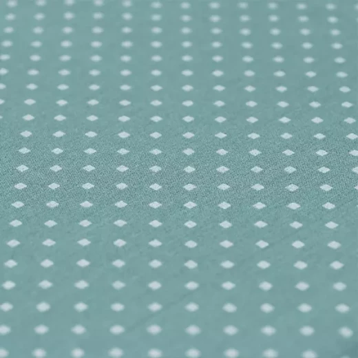 كانون طقم شرشف مطاط Dots & Stripes - بولي قطن - مجوز & مجوز كبير - 3 قطع - أزرق فاتح - كانون - Image 2
