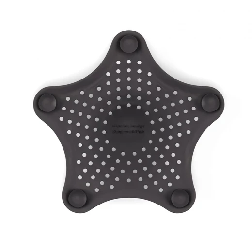 أومبرا  "Starfish" مصفاة بالوعة - سيليكون - أسود - أومبرا - Image 6