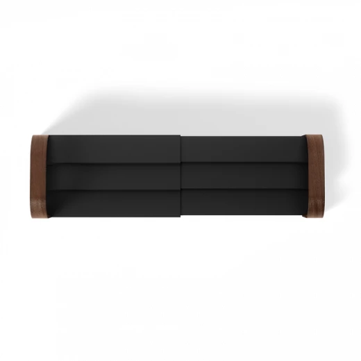 Umbra Bellwood 3-Tier Spice Shelf - Black & Walnut - Umbra - Image 2