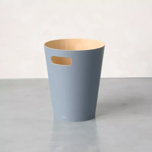 أومبرا - سلة خشبية "Woodrow" - أزرق داكن - أومبرا - Image 4